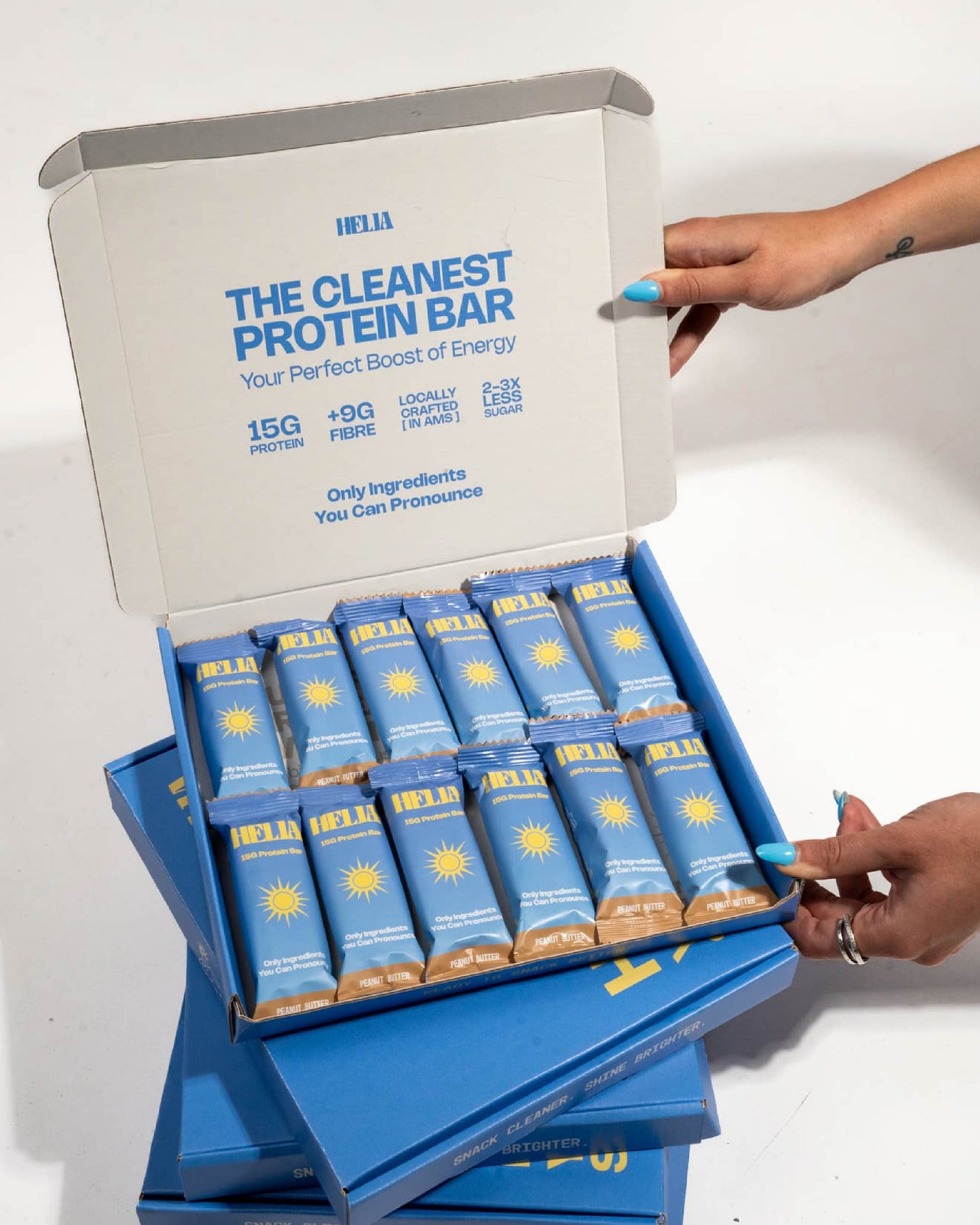 Peanut Butter Protein Bar Box