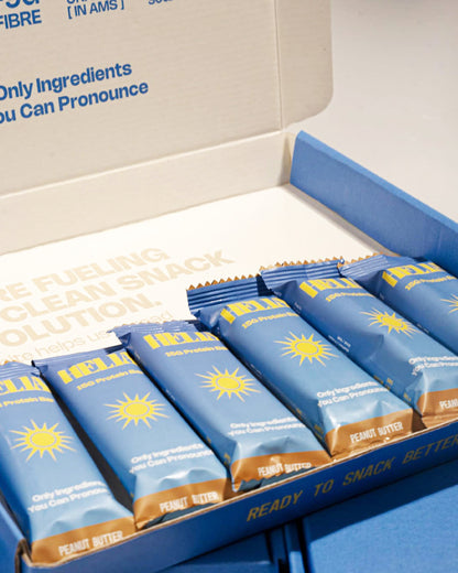 Peanut Butter Protein Bar Box